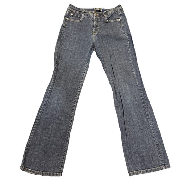 Gloria Vanderbilt Jeans Women 10 Dark Wash Boot Cut "The Perfect Fit" - Picture 2 of 16